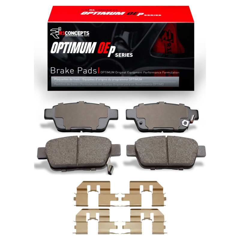Acura TL Brake Pads - Rear - R1 Concepts - Optimum OE - `06-`14